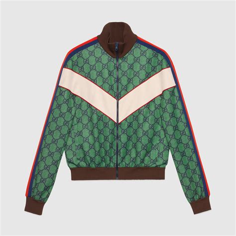 gucci cube jacket|Gucci jacket farfetch.